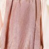 Monogram Patterned Crinkle Scarf Mink - Imagen 4