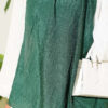 Monogram Patterned Crinkle Scarf Emerald – Bild 4