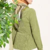 Button-Up Shirt with Bow Detail Khaki - Afbeelding 3