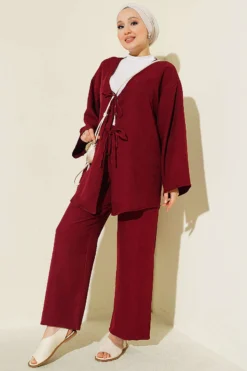Two-Piece Set Burgundy