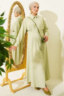 Alternative view of Dress with Front Dart Detail Hazel