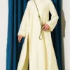 Shoulder Lace Scarf Two-Piece Set Yellow – Image 5