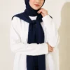 Shoulder Detail Two-Piece Set Navy Blue - Imagen 3