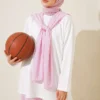 Shoulder Detail Two-Piece Set Pink – Image 3