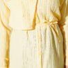 Shoulder Buttoned Pocket Shirt Yellow - Afbeelding 4