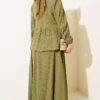 Tree Bark Skirt Set Green - Image 3