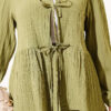 Tree Bark Skirt Set Green - Image 4