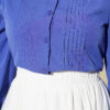 Short Shirt with Front Ribbed Detail Violet – Image 4