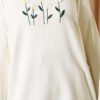 Embroidered Daisy Tunic Ecru – Bild 4