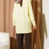Embroidered Daisy Tunic Yellow – Bild 3