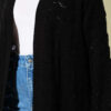 Knit Pattern Detailed Cardigan Black - Image 4