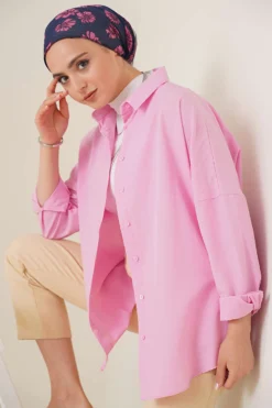 Oversize Shirt Pink