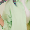 Oversized Shirt Aqua Green – Bild 4