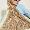 Paisley Print Modal Scarf Yellow