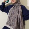 Paisley Print Modal Scarf Stone