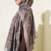 Paisley Print Modal Scarf Mink - الصورة 3