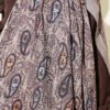 Paisley Print Modal Scarf Mink - الصورة 4
