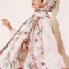 Daisy Flower Pattern Soft Scarf