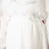 Cape Oversized Skirt Two-Piece Set White - Afbeelding 4