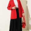 Wide-Leg Trousers with Pleated Detail Black - Afbeelding 2
