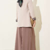 Wide-Leg Trousers with Pleated Detail Brown - Image 3