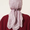 Polka Dot Bamboo Crinkle Scarf Powder Pink - Afbeelding 3