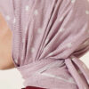 Polka Dot Bamboo Crinkle Scarf Powder Pink - Afbeelding 4