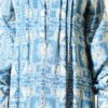 Button-Up Half-Panel Dress Blue – Image 4