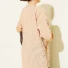 Shirt with Faux Pocket Flap Beige - immagine 3
