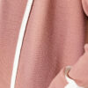 Shawl Collar Pocketed Knit Cardigan Powder Pink - Imagen 4