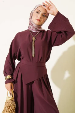 Two-Piece Set Burgundy