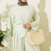 Two-Piece Set Aqua Green – Image 2