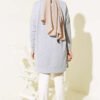 Oversized Patch Tunic Grey - الصورة 3