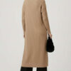 Oversized Ribbed Long Cardigan Latte - Image 3