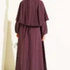 Dress with Snail Clip Detail Plum - immagine 3