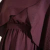 Dress with Snail Clip Detail Plum - immagine 4