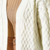 Basket Weave Knit Cardigan Ecru – Bild 4