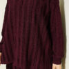 Striped Ruffled Tunic Set Plum - Imagen 4