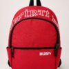 Spirit Print Backpack Red