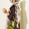Soft Flora Bamboo Crinkle Shawl Cream - immagine 3
