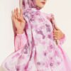 Soft Flora Bamboo Crinkle Shawl Pink - Imagen 5
