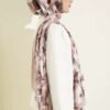 Soft Flora Bamboo Crinkle Shawl Mink - immagine 3