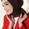 Soft Touch Series Scarf Brown – Bild 5
