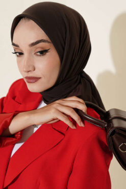 Alternative view of Soft Touch Series Scarf Dark Brown