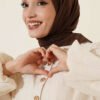 Soft Touch Series Scarf Brown