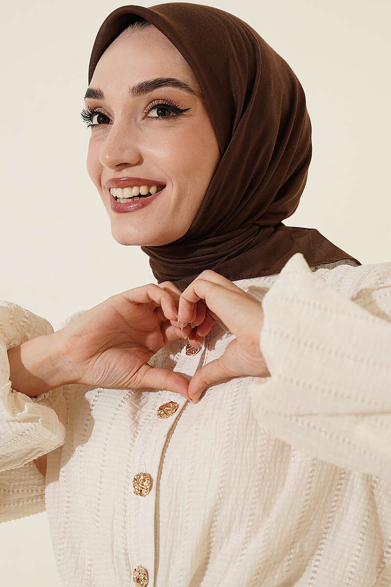 Soft Touch Series Scarf Brown