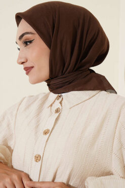 Alternative view of Soft Touch Series Scarf Brown