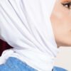 ⁦Soft Touch Series Scarf White⁩ - الصورة ⁦4⁩