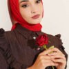 Soft Touch Series Scarf Red - Image 2