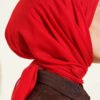 Soft Touch Series Scarf Red - Image 4